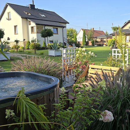 Vip Village Las Woda Rower - Podgrzewany Basen, Balia, Sauna Miedzierza Ngoại thất bức ảnh